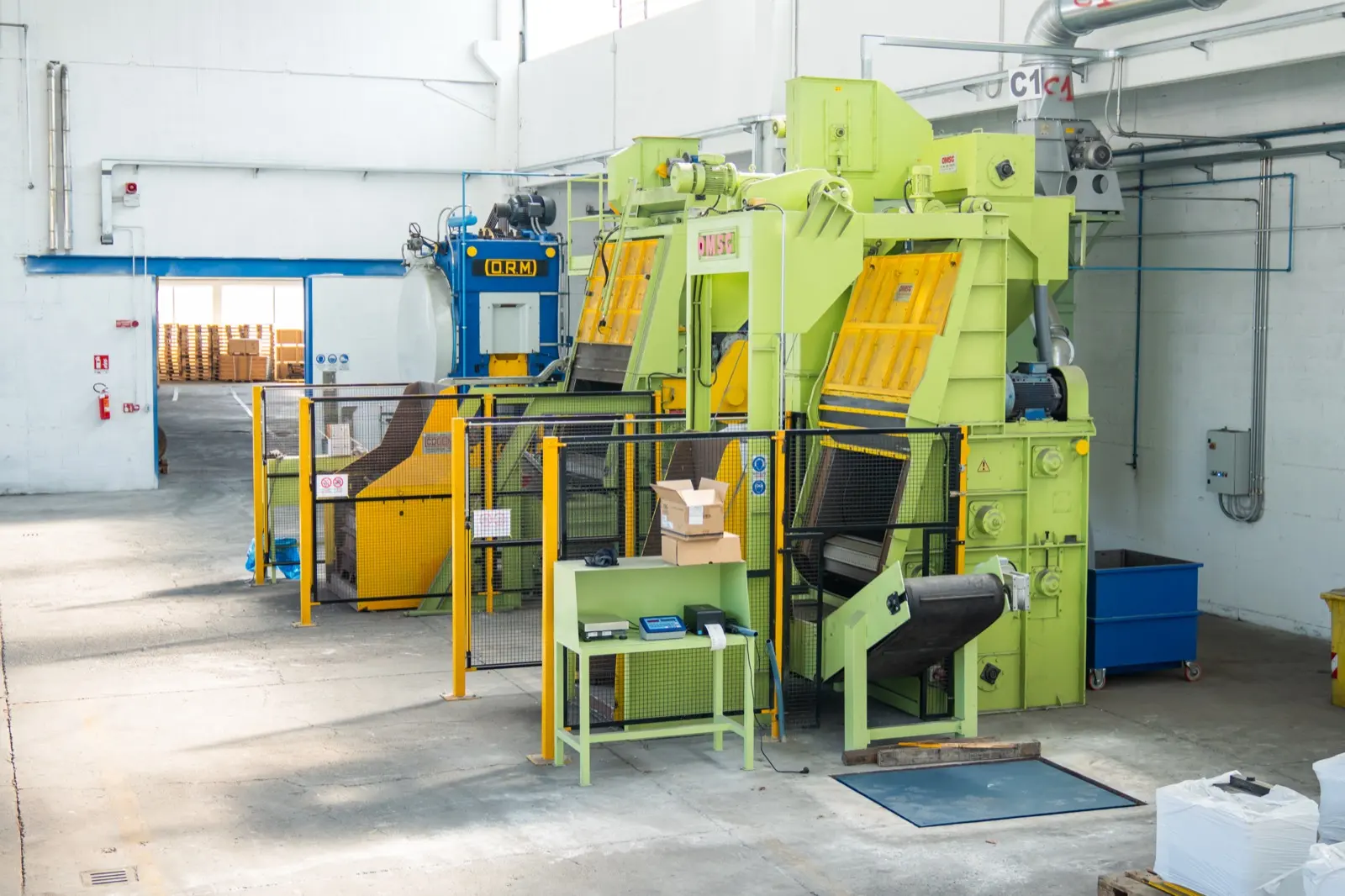 Finishing department